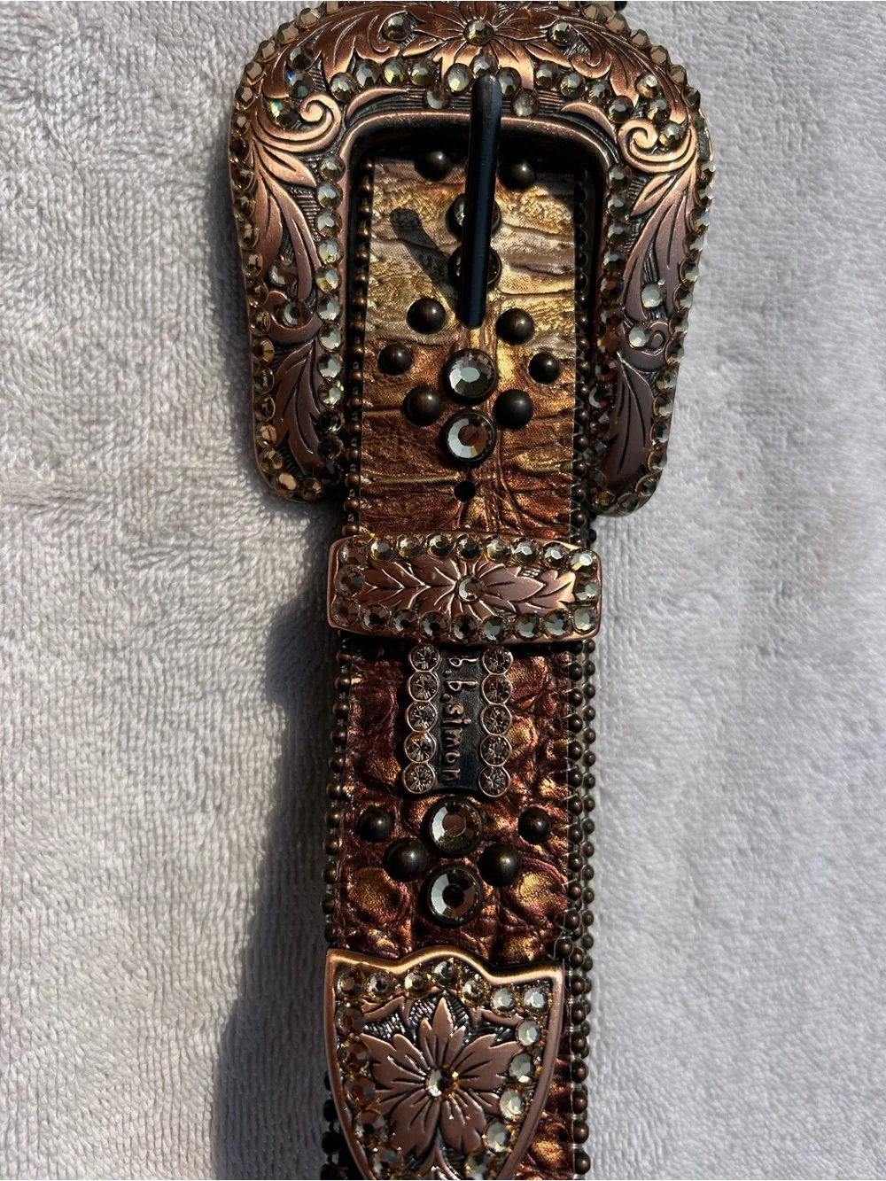 B.B. Simon ornate embellished